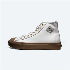Off White Sko Vulkaniseret Gul